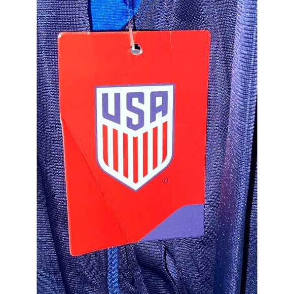Icon Sports Officially Licensed USA Soccer Full Zip Training Soccer Track Jacket - Picture 6 of 7
